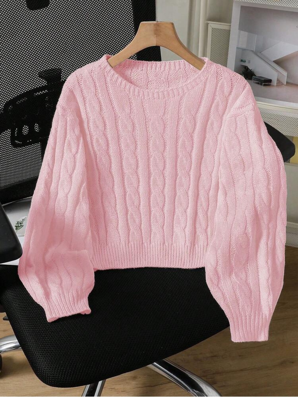 Pink sweater